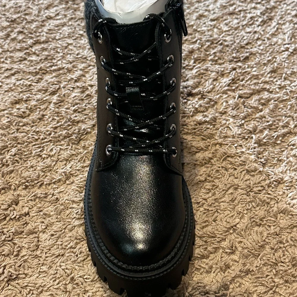Dolce Vita Kamilla Girls Black boots Size 2 NIB MSRP $60